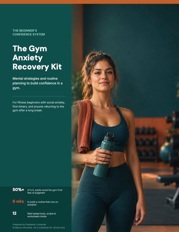 The Gym Anxiety Recovery Kit: A 6-Week Confidence Plan for Nervous Beginners
